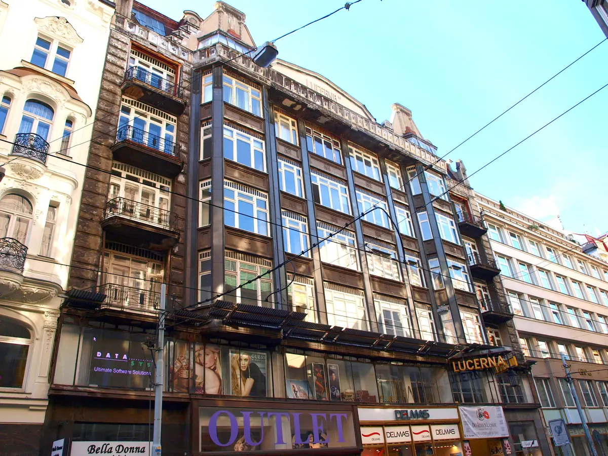 Palác Lucerna ,praha 1